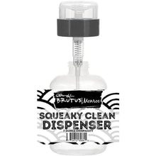 Cargar imagen en el visor de la galería, Brutus Monroe - Squeaky Clean - No Mess Dispenser. This dispenser is designed with no mess top feeding pump so that the cleaner is on your towel and not all over your desk. Available at Embellish Away located in Bowmanville Ontario Canada.
