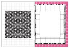Load image into Gallery viewer, Brutus Monroe - Tools - Stick and Stamp Mat. The Brutus Monroe stick and stamp mat is a versatile low stick mat that can be utilized to hold your project in place while working. This mat can be used while ink blending and positioning your die cut letters just right. Use this mat to place your stencil on top of your project and you will never need to use tape to secure your stencil again!  Available at Embellish Away located in Bowmanville Ontario Canada.
