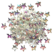 Load image into Gallery viewer, Buttons Galore - Sparkletz Embellishments - 10g - Crystal Stars. A perfectly coordinated combination of iridescent gemstones, crystal clear flat back drops, dyed to match faceted gemstones and sequins. Available at Embellish Away located in Bowmanville Ontario Canada.

