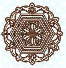 Load image into Gallery viewer, Creative Expressions - Dies - Pacific Ocean Collection Bora Bora. This set has a lovely hexagonal centre shape. Designed by Sue Wilson these cutting dies are an elegant collection of high quality steel designed to co-ordinate with each other. Available at Embellish Away located in Bowmanville Ontario Canada.
