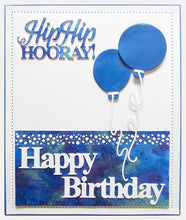 Charger l&#39;image dans la galerie, Creative Expressions - Dies by Sue Wilson - Celebrations Collection - Dotty Balloons. Includes 10 dies. Various sizes from 2.1 x 1.8 to 3.5 x 4.7 inches. Available at Embellish Away located in Bowmanville Ontario Canada. Example by brand ambassador.
