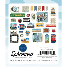 Load image into Gallery viewer, Carta Bella - Cardstock Ephemera - 33/Pkg - Road Trip - Icons. Available at Embellish Away located in Bowmanville Ontario Canada.
