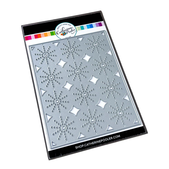 Catherine Pooler - Cover Plate Die - Rays of Light. Add fun texture to your next card with the Rays of Light Cover Plate. This sun ray pattern die will be perfect white on white or with a wisp of color blended over top. Available at Embellish Away located in Bowmanville Ontario Canada.