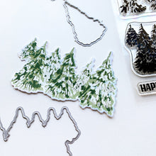 Load image into Gallery viewer, Catherine Pooler - Dies - Evergreen Woods. Use these Evergreen Woods Dies along with the Evergreen Woods Stamps Set to create your own Evergreen Scene. Available at Embellish Away located in Bowmanville Ontario Canada.
