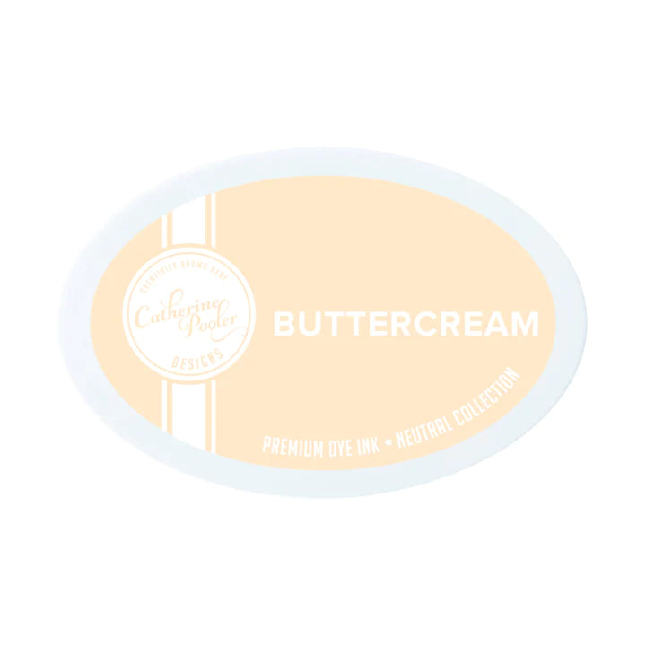 Catherine Pooler - Neutrals Ink Collection - Ink Pads. The essential neutral ink colors that every crafter needs! Super deep, rich Black, Grey and Browns - the perfect shade of each. Midnight is the quintessential black and is an archival dye ink. Available at Embellish Away located in Bowmanville Ontario Canada. Buttercream.