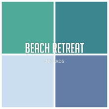 Load image into Gallery viewer, Catherine Pooler - Ink Pads - Beach Retreat. Escape to the shore with our Beach Retreat Spa Ink Colors.  These relaxing, muted shades will take you away to a seaside haven.  The first four colors, Sea Glass, Bay Breeze, Tranquil, and Cove Blue are shades of greens and blues that compliment the current green and blue colors in our Spa Collection. Available at Embellish Away located in Bowmanville Ontario Canada.
