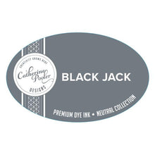 Load image into Gallery viewer, Catherine Pooler - Neutrals Ink Collection - Ink Pads. The essential neutral ink colors that every crafter needs! Super deep, rich Black, Grey and Browns - the perfect shade of each. Midnight is the quintessential black and is an archival dye ink. Available at Embellish Away located in Bowmanville Ontario Canada. Black Jack
