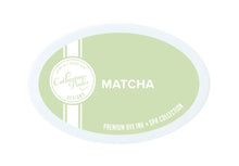 Load image into Gallery viewer, Catherine Pooler - Spa Collection - Apothecary Ink Pads. Take in the sites and smells of the Apothecary&#39;s shop.  This family of muted Spa colors is inspired by flowers, herbs, plants and earthy elements. Available at Embellish Away located in Bowmanville Ontario Canada. Matcha
