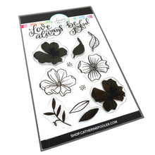 Load image into Gallery viewer, Catherine Pooler - Stamp Set - Dogwoods In Bloom. Classic florals and geometrics are some of our favorite things to mix and match. This month, you are going to love the two-step stamps in the Dogwoods in Bloom Stamp Set. Create all occasion cards with this classic and modern floral set. Don&#39;t forget the Dogwoods in Blooms dies to add dimension to your floral pieces. Available at Embellish Away located in Bowmanville Ontario Canada.
