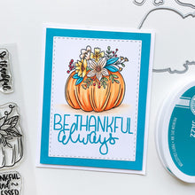 Charger l&#39;image dans la galerie, Catherine Pooler - Stamp Set - Give Thanks Sentiments. Add a Fall or Thanksgiving Sentiment to your card with the Give Thanks Sentiments Stamp Set.  This sentiment set features many hand-lettered sentiments with some clean type-set secondary sentiments.  Send &quot;warm harvest blessings&quot; or a &quot;happy fall y&#39;all&quot; to your friends and family. Available at Embellish Away located in Bowmanville Ontario Canada. card example by Catherine Pooler.
