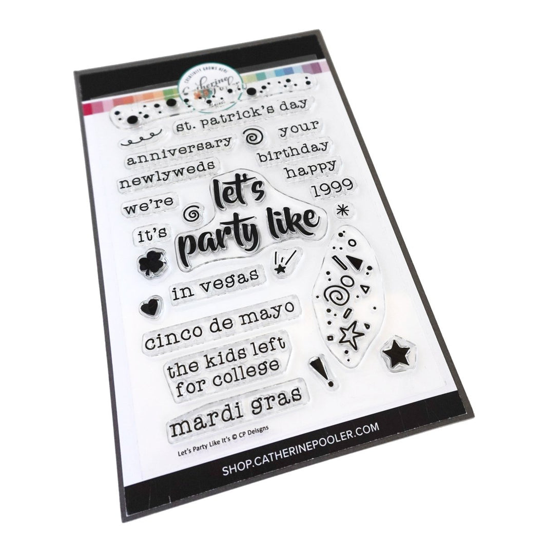 Catherine Pooler - Stamp Set - Party Like It's