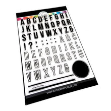 Load image into Gallery viewer, Catherine Pooler - Stamp Set - Simple Alphabet
