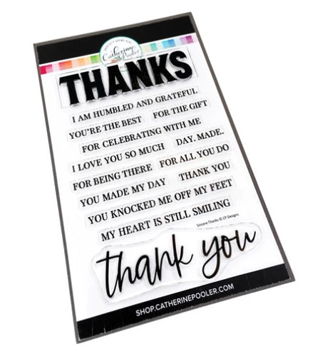 Catherine Pooler - Stamp Set - Sincere Thanks. When you are looking for that 