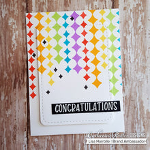 Charger l&#39;image dans la galerie, Catherine Pooler - Stamp Set - So Much Possibility. There is so much possibility with this stamp set. Lots of different geometric shapes and patterns to create stunning cards.  Top the cards off with one of the four sentiments for a fun and colorful Happy Birthday, Thank You, So Much, or Congratulations card. Available at Embellish Away located in Bowmanville Ontario Canada. Card designed by Lisa Harrolle.
