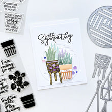 Charger l&#39;image dans la galerie, Catherine Pooler - Stamp &amp; Dies Set - Green Thumb. Create your card happy place with this Stamp Set and dies. House plants and pots are super fun to mix and match. Grab an array of shades of green and have fun experimenting with stamping. Available at Embellish Away located in Bowmanville Ontario Canada. Card example by brand ambassador.
