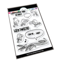 गैलरी व्यूवर में इमेज लोड करें, Catherine Pooler - Stamp and Die Set - Hey Tweetie. These super cute Hey Tweetie stamp and dies are great for layering fun with the birdies, speech bubbles and branch. Cut out all the options and play around for some squawking good cards. Available at Embellish Away located in Bowmanville Ontario Canada.

