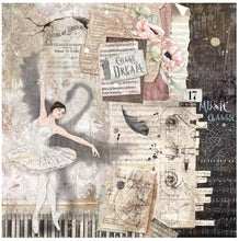 Cargar imagen en el visor de la galería, Ciao Bella - 8x8 Paper Pad - 12/Pkg - Le Cygne Noir. The 8x8 Paper Pad meets the needs of papercrafters and cardmakers looking for a smaller size than the classic 12x12. It’s specially designed for Ciao Bella&#39;s Album Binding Art line of chipboard albums. Available at Embellish Away located in Bowmanville Ontario Canada
