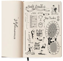 Cargar imagen en el visor de la galería, Ciao Bella - Clear Stamp Set 4&quot;x6&quot; - BuJo Fitness. These high quality clear photopolymer stamps are manufactured using a patented photopolymer and UV light exposure, this way they are able to achieve a higher level of detail. They are also designed to achieve optimum performance ensuring you get the highest quality possible. Available at Embellish Away located in Bowmanville Ontario Canada.
