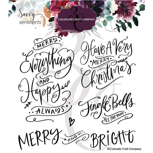 Colorado Craft Company - Clear Stamps 6