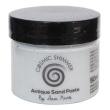 Cargar imagen en el visor de la galería, Cosmic Shimmer - Antique Sand Paste 50ml By Sam Poole - Select from a variety. This is a water-based paste medium that has a sand like texture. It can be used to create amazing effects on any project. It can easily be applied to any porous surface with a spatula, brush or sponge. Available at Embellish Away located in Bowmanville Ontario Canada.
