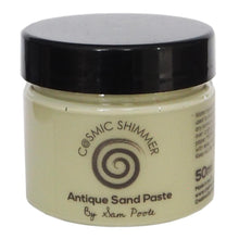 Cargar imagen en el visor de la galería, Cosmic Shimmer - Antique Sand Paste 50ml By Sam Poole - Select from a variety. This is a water-based paste medium that has a sand like texture. It can be used to create amazing effects on any project. It can easily be applied to any porous surface with a spatula, brush or sponge. Available at Embellish Away located in Bowmanville Ontario Canada.
