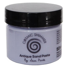 Charger l&#39;image dans la galerie, Cosmic Shimmer - Antique Sand Paste 50ml By Sam Poole - Select from a variety. This is a water-based paste medium that has a sand like texture. It can be used to create amazing effects on any project. It can easily be applied to any porous surface with a spatula, brush or sponge. Available at Embellish Away located in Bowmanville Ontario Canada.

