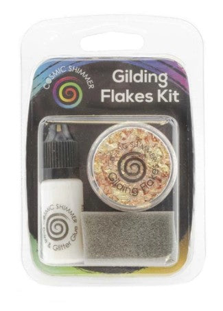 Cosmic Shimmer - Gilding Flakes Kit  - Warm Sunrise.  Available in Bowmanville Ontario Canada