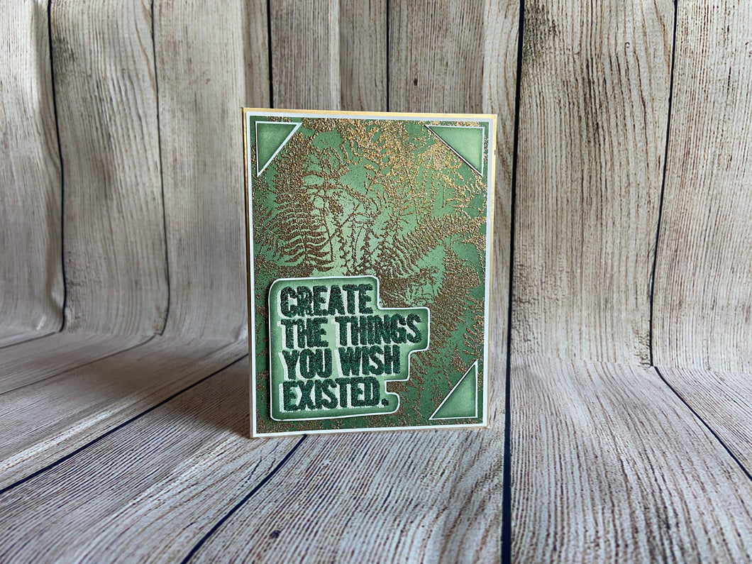 Create Things Greeting Card