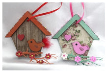 Load image into Gallery viewer, Creative Expressions - MDF - In The Garden Birdhouse - Completed Example
