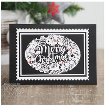 Load image into Gallery viewer, Creative Expressions - Paper Panda - Craft Die - Ornate Christmas. This stunning design has been hand drawn by husband and wife duo Louise and Ryan Firchau expert paper cutters. These gorgeous designs are created in a distinct and exquisite style and are much sought after.  Available at Embellish Away located in Bowmanville Ontario Canada.
