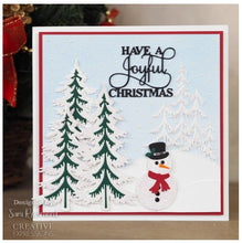 Load image into Gallery viewer, Creative Expressions - Sue Wilson - Mini Expressions Die - Have A Joyful Christmas. Perfect for adding a greeting to a paper craft project this beautiful Christmas sentiment will fit beautifully into your space, or a frame. The dies are compatible with most home die cutting machines. Single die size 2.6 x 2.0 inches. Available at Embellish Away located in Bowmanville Ontario Canada. Card Example
