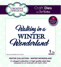 Cargar imagen en el visor de la galería, Expresiones creativas - por Sue Wilson Dies - Colección festiva - Winter Wonderland
