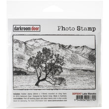Load image into Gallery viewer, Darkroom Door - Photo Cling Stamp 4.6&quot;X3.2&quot; - Lake Wanaka. These detailed stamps are the perfect way to add fun images to your cards, scrapbook pages and more! Use with any clear acrylic block (sold separately). This package contains Lake Wanaka: One 4.5x3 inch stamp. Imported. Available at Embellish Away located in Bowmanville Ontario Canada.
