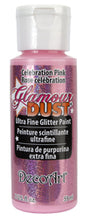 गैलरी व्यूवर में इमेज लोड करें, DecoArt - Glamour Dust Ultra Fine Glitter Paint - 2oz
