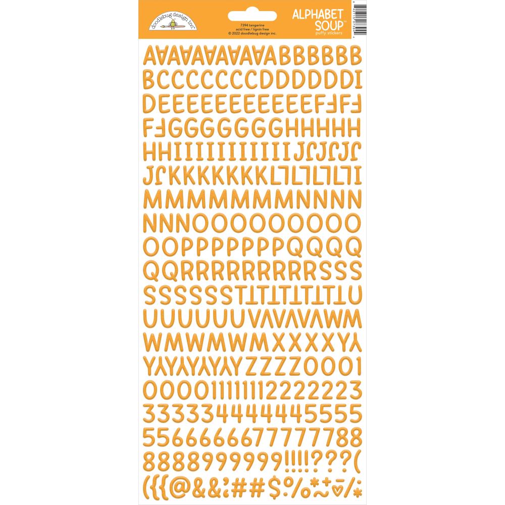 Doodlebug - Alphabet Soup Puffy Stickers 6