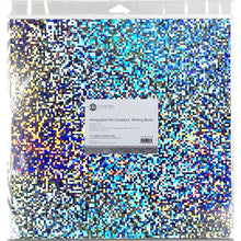 Load image into Gallery viewer, ETC Papers - Holographic Film Cardstock 12X12 2/Pkg - Blinking Blocks
