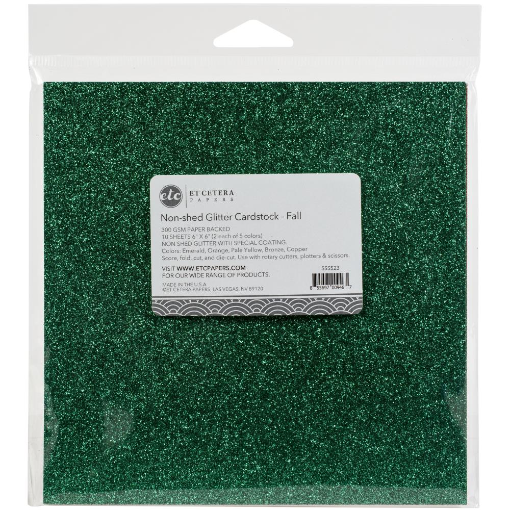 ETC Papers - Non-Shed Glitter Cardstock 6