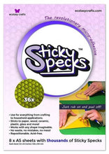 Load image into Gallery viewer, Ecstasy Crafts - Sticky Specks Micro Adhesive - 8 A5 Sheets
