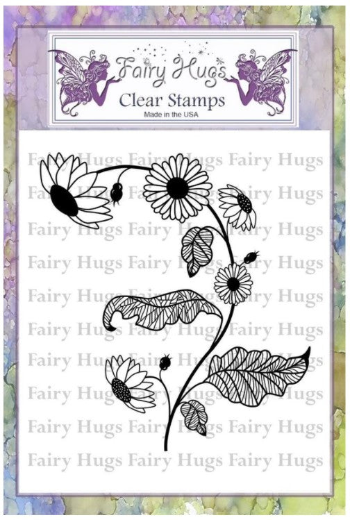 Fairy Hugs - Stamps - Daisies. This amazing design measures 5