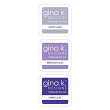 गैलरी व्यूवर में इमेज लोड करें, Gina K. Designs - Color Companions Ink Cube Set - Lilac. Gina K. Designs Ink Cubes are acid-free and PH-Neutral. They are convenient for travel and easy to store. They are an economic way to collect lots of colors. Available at Embellish Away located in Bowmanville Ontario Canada.

