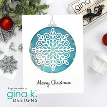 Load image into Gallery viewer, Gina K. Designs - Dies - Circle Shadow Shakers. These dies are compatible with most die cutting machines.  Follow the manufacturer&#39;s instructions for your specific machine for cutting wafer thin dies. Available at Embellish Away located in Bowmanville Ontario Canada. Card design by brand ambassador.
