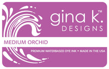Cargar imagen en el visor de la galería, Gina K. Designs - Ink Pad Layering - Orchid &amp; Lilac. Ink Pads are Acid-Free and PH-Neutral. Large raised pad for easy inking techniques. Each sold separately. Available: Orchid Light, Orchid Medium, Orchid Dark, Lilac Light, Lilac Medium, Lilac Dark. Available at Embellish Away located in Bowmanville Ontario Canada.
