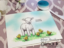 Load image into Gallery viewer, Gina K. Designs - Stamps - Farmyard Friends. Melanie Muenchinger’s realistic nature series continues with Farmyard Friends! You will love using these 8 farmyard animals plus scene building grass, dirt and wire fence images. Available at Embellish Away located in Bowmanville Ontario Canada. Designed by Melanie Muenchinger.
