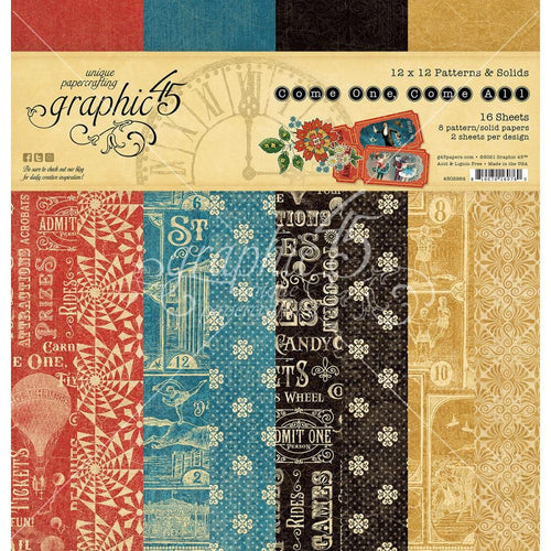 Graphic 45 - Double-Sided Paper Pad 12