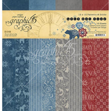 Cargar imagen en el visor de la galería, Graphic 45- Double-Sided Paper Pad 12&quot;X12&quot; - 16/Pkg - Let&#39;s Get Cozy Patterns &amp; Solids. The perfect addition to all your paper crafting projects! Cover-weight papers are acid and lignin free. Available at Embellish Away located in Bowmanville Ontario Canada
