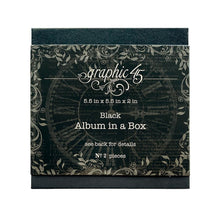 Load image into Gallery viewer,  Graphic 45 - Staples Album In A Box - Black.&nbsp; Available at Embellish Away located in Bowmanville Ontario Canada.
