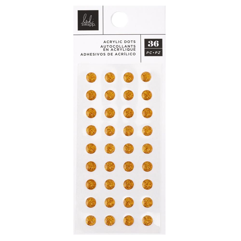 Heidi Swapp - Acrylic Dot Stickers - 36/Pkg - Set Sail. Available at Embellish Away located in Bowmanville Ontario Canada.