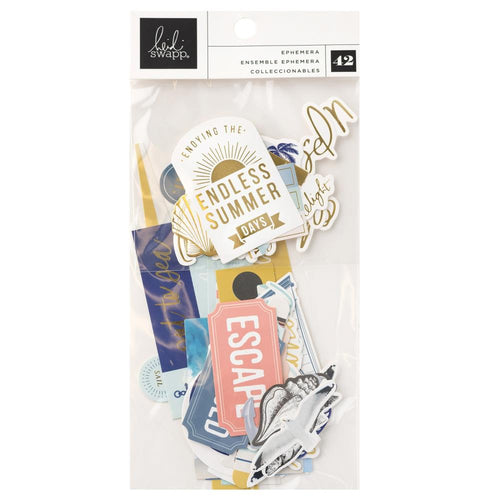 Heidi Swapp - Ephemera Die-Cuts - 42/Pkg - Set Sail. Available at Embellish Away located in Bowmanville Ontario Canada.