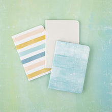 Load image into Gallery viewer, Heidi Swapp - Mini Blank Notebooks - 3/Pkg - Set Sail. Available at Embellish Away located in Bowmanville Ontario Canada.
