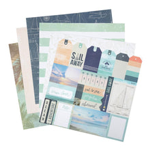 Load image into Gallery viewer, Heidi Swapp - Single-Sided Paper Pad 12&quot;X12&quot; - 48/Pkg - Set Sail. Available at Embellish Away located in Bowmanville Ontario Canada.

